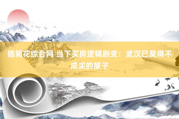 插菊花综合网 当下买房逻辑剧变:武汉已莫得不成买的屋子